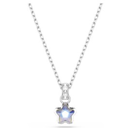 Swarovski Κολιέ Chroma, Αστέρι, Λευκό, Επιμετάλλωση ροδίου 5759678