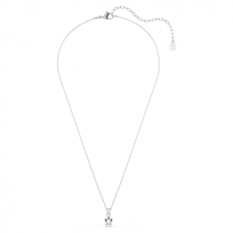 Swarovski Κολιέ Chroma, Αστέρι, Λευκό, Επιμετάλλωση ροδίου 5759678 