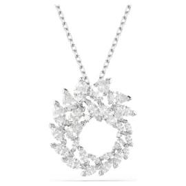 Swarovski Κολιέ Mesmera Κοπή Marquise, Λευκό, Επιμετάλλωση ροδίου 5759837