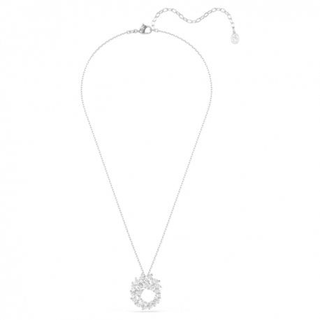 Swarovski Κολιέ Mesmera Κοπή Marquise, Λευκό, Επιμετάλλωση ροδίου 5759837 