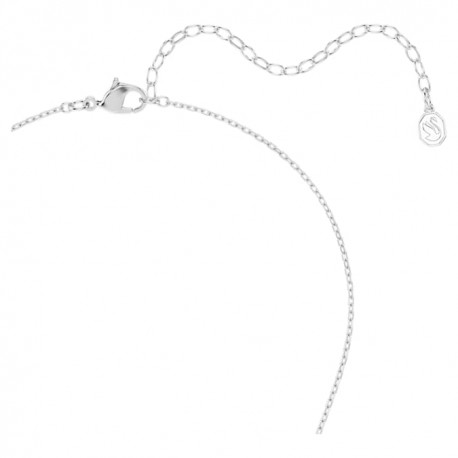 Swarovski Κολιέ Mesmera Κοπή Marquise, Λευκό, Επιμετάλλωση ροδίου 5759837 