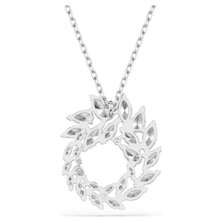 Swarovski Κολιέ Mesmera Κοπή Marquise, Λευκό, Επιμετάλλωση ροδίου 5759837 
