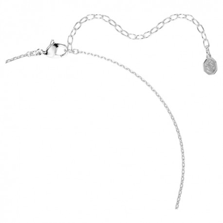 Swarovski Κολιέ Mesmera Κοπή Marquise, Λευκό, Επιμετάλλωση ροδίου 5759838 