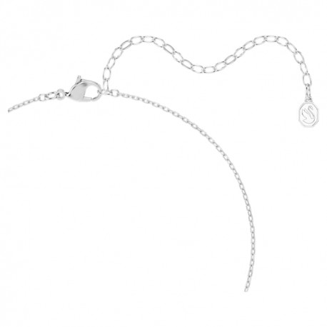 Swarovski Κολιέ Millenia Κοπή cushion, Μπλε, Επιμετάλλωση ροδίου 5760057 