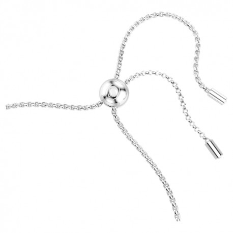 Swarovski Βραχιόλι Matrix Στρογγυλή κοπή, Ροζ, Επιμετάλλωση ροδίου 5763042 