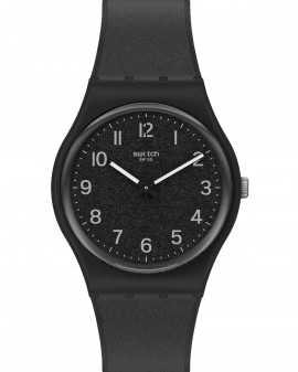 SWATCH Lico-Gum Black Silicone Strap GB326