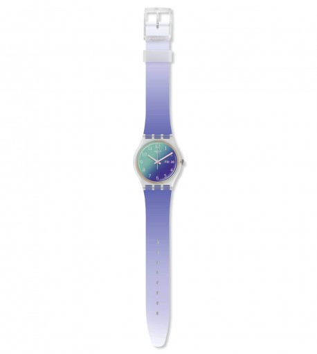 SWATCH Ultralavande Purple Silicone Strap GE718 