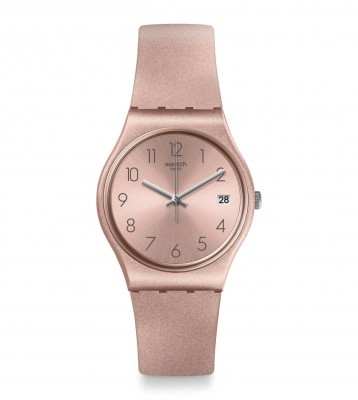 SWATCH PINKBAYA Rose Rubber Strap GP403