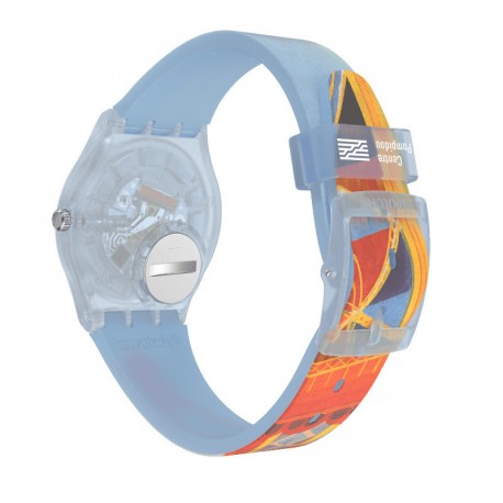 SWATCH X Centre Pompidou Eiffel Tower by Robert Delaunay GZ357 