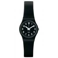 LADY BLACK SINGLE Black Rubber Strap LB170E
