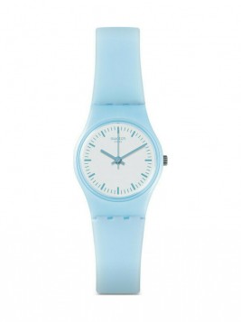 SWATCH Clearsky Light Blue Silicone Strap LL119
