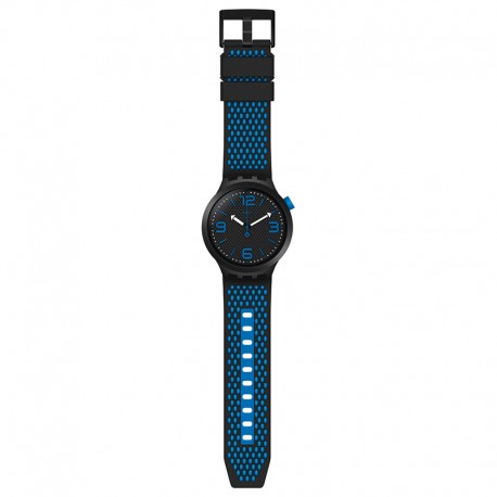 SWATCH BBBLUE Two Tone Silicone Strap SO27B101 