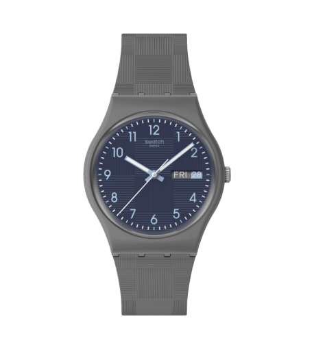 SWATCH Tile Dial Rubber Strap SO28M701 