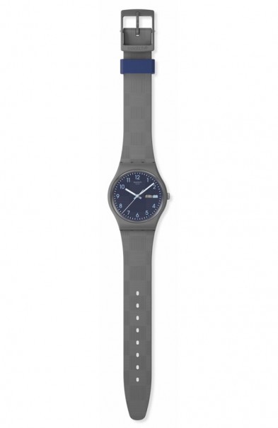 SWATCH Tile Dial Rubber Strap SO28M701 