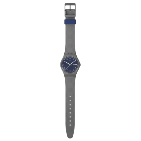 SWATCH Tile Dial Rubber Strap SO28M701 