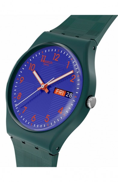 SWATCH Pattern Formation Rubber Strap SO28N706 