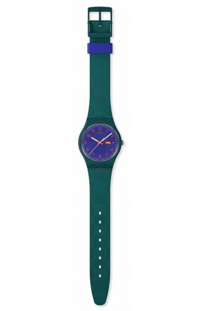 SWATCH Pattern Formation Rubber Strap SO28N706 