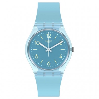 SWATCH Turquoise Tonic Light Blue Strap SO28S101