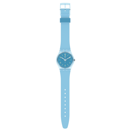 SWATCH Turquoise Tonic Light Blue Strap SO28S101 
