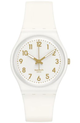 SWATCH White Bishop Rubber Strap SO28W106-S14