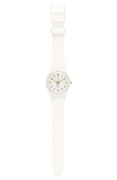 SWATCH White Bishop Rubber Strap SO28W106-S14 