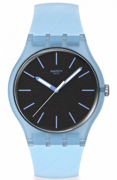 SWATCH Blue Moves Rubber Strap SO29L101