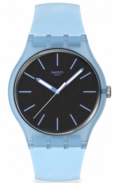 SWATCH Blue Moves Rubber Strap SO29L101 