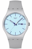 SWATCH Blueberry Sky Rubber Strap SO29M702