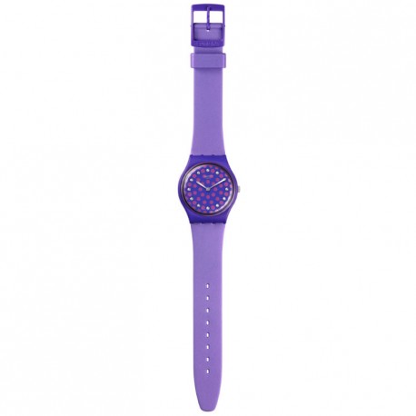 SWATCH Perfect Plum Purple Rubber Strap SO31V100 