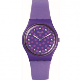 SWATCH Perfect Plum Purple Rubber Strap SO31V100