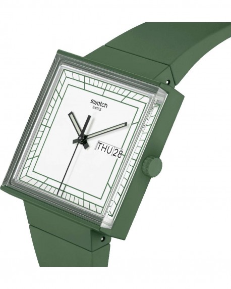 SWATCH What If Green Biosourced Strap SO34G700 