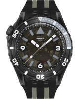 SWATCH Scubaqua Black Sea Nettle Two Tone Silicone Strap SSCU09B100