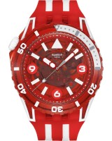 SWATCH Scubaqua Lion’s Mane Two Tone Silicone Strap SSCU09R100