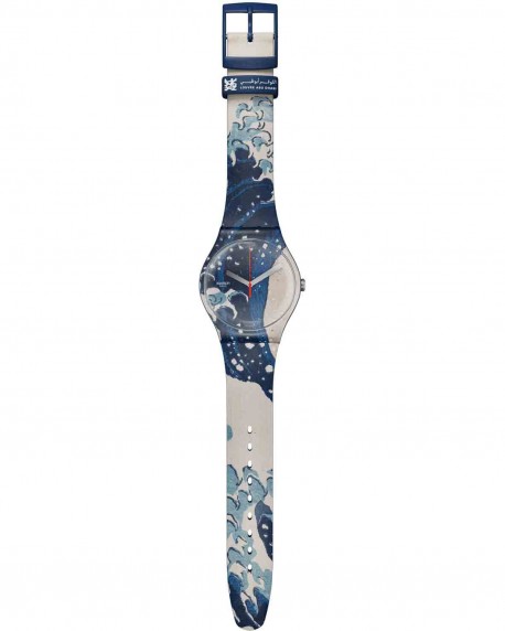 SWATCH Art Journey 2023 The Great Wave By Hokusai & Astrolabe SUOZ351 