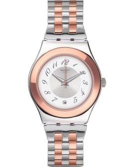 Swatch Midimix Two Tone Stainless Steel Bracelet YLS454G