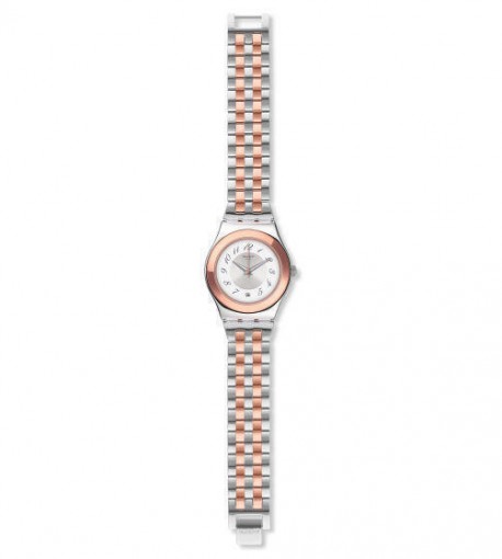 Swatch Midimix Two Tone Stainless Steel Bracelet YLS454G