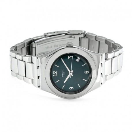 SWATCH Middlesteel Silver Metallic Bracelet YLS468G 