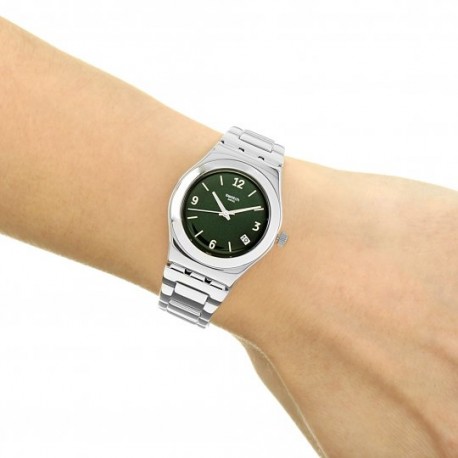 SWATCH Middlesteel Silver Metallic Bracelet YLS468G 