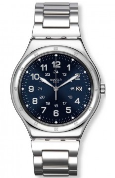 SWATCH Blue Boat Stainless Steel Bracelet YWS420G