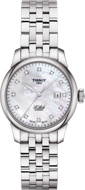 TISSOT T-Classic Le Locle Diamonds Automatic Stainless Steel Bracelet T0062071111600 