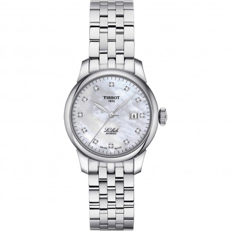 TISSOT T-Classic Le Locle Diamonds Automatic Stainless Steel Bracelet T0062071111600 