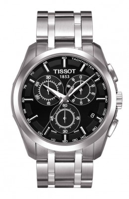 Tissot Men's T-Classic Couturier Quartz Chronograph Stainless Steel Bracelet T0356171105100