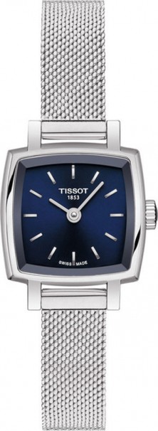 TISSOT T-Lady Lovely Square Silver Stainless Steel Bracelet T0581091104100 