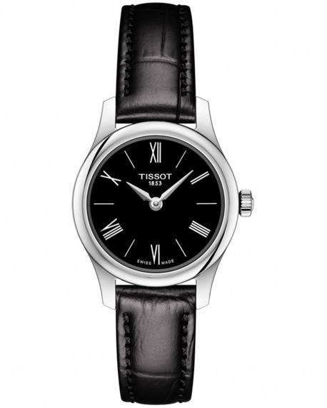 TISSOT T-Classic Tradition Black Leather Strap T0630091605800 