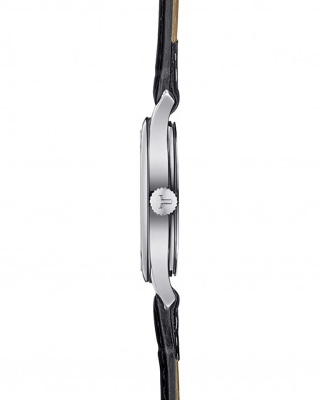 TISSOT T-Classic Tradition Black Leather Strap T0630091605800 