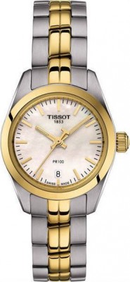 TISSOT PR100 Two Tone Stainless Steel Bracelet T1010102211100