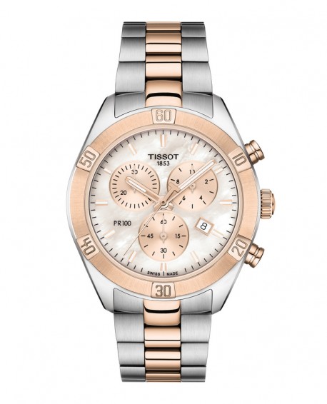 TISSOT PR100 Sport Chic Stainless Steel Chronograph T1019172215100 