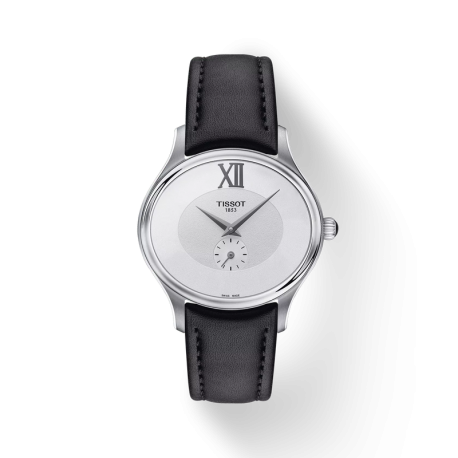 TISSOT BELLA ORA Black Leather Strap T1033101603300 