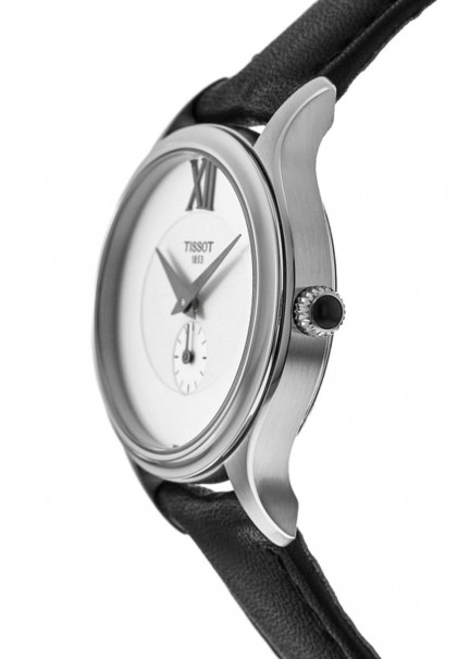 TISSOT BELLA ORA Black Leather Strap T1033101603300 