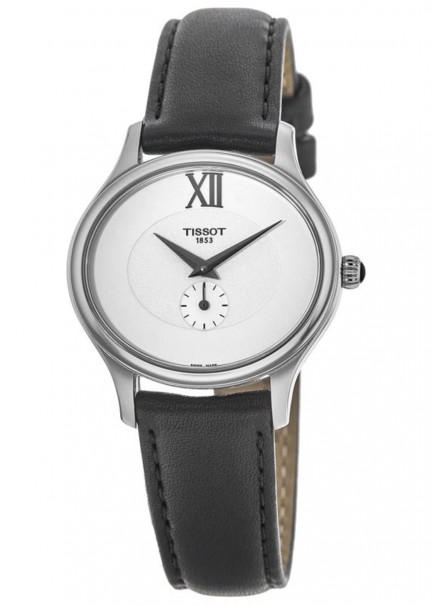 TISSOT BELLA ORA Black Leather Strap T1033101603300 
